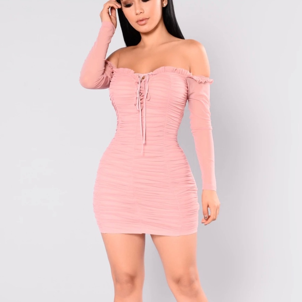 Mauve Fashion Nova dress